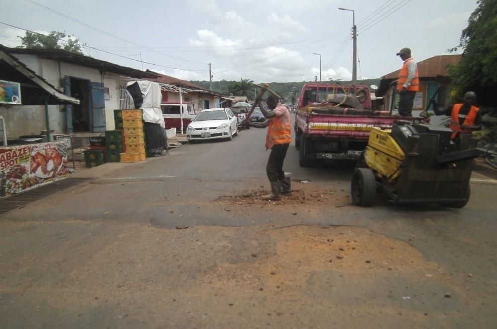 Pothole Patching & Sectional Repairs – Denu Jn–Havedzi–Srogboe Road (55km)